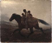Eastman Johnson Fugitive Slaves Spain oil painting artist